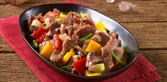 Rindfleisch mit Austernsauce